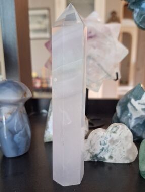 Pastel Rainbow Flourite Tower